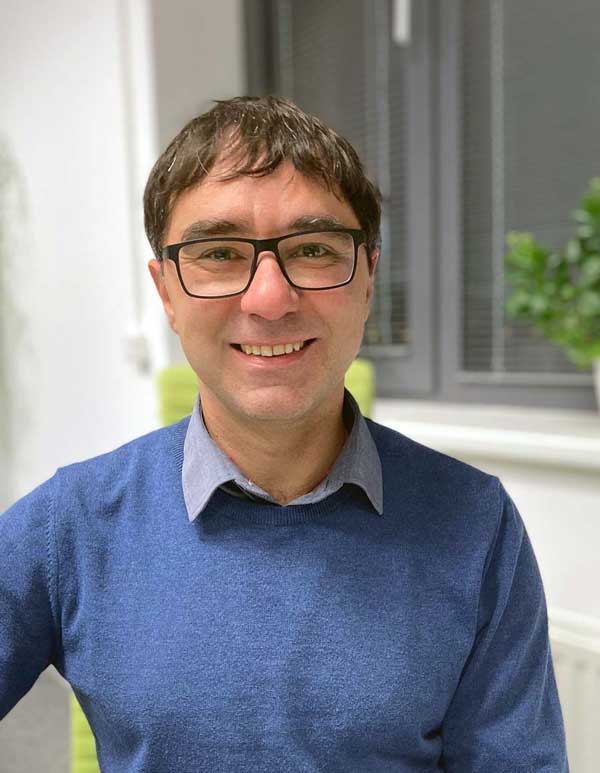 Portrait of Pavel Hlozek in his office